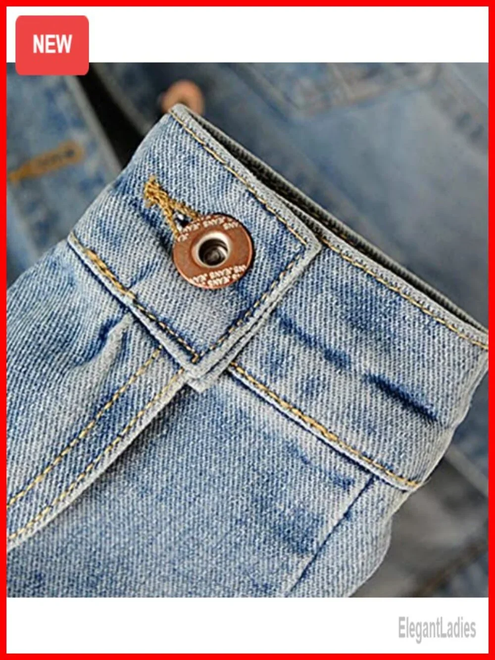Distressed Ripped Long Sleeve Denim Jacket Women's Trucker Jean Coat